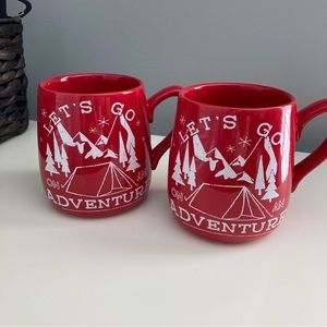 Threshold Adventure Red Mug Set